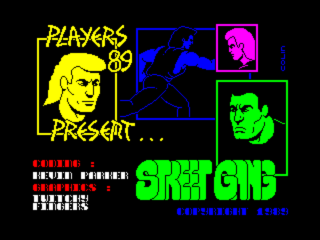 Street Gang — ZX SPECTRUM GAME ИГРА