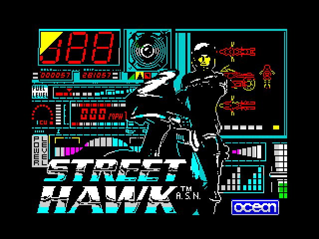 Street Hawk — ZX SPECTRUM GAME ИГРА