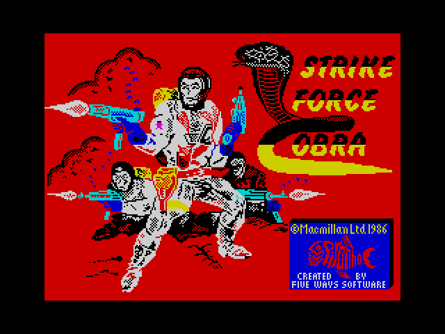 Strike Force Cobra — ZX SPECTRUM GAME