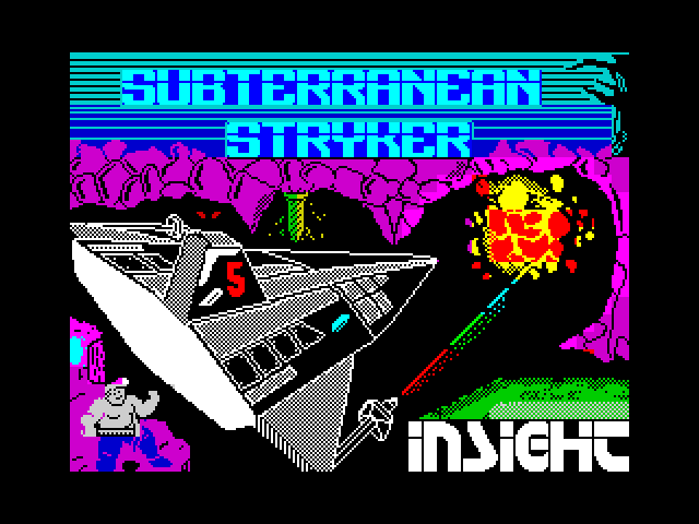 Subterranean Stryker — ZX SPECTRUM GAME ИГРА