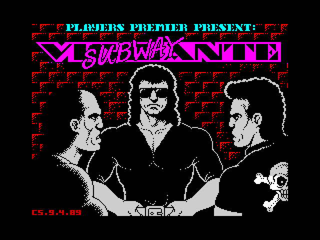 Subway Vigilante — ZX SPECTRUM GAME ИГРА