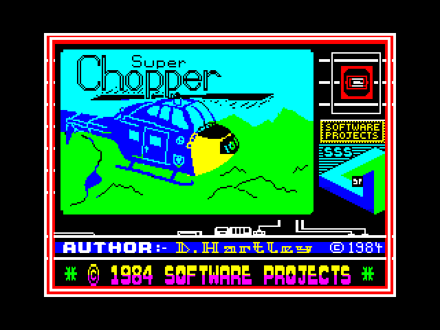 Super Chopper — ZX SPECTRUM GAME