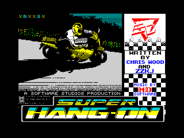 Super Hang-On — ZX SPECTRUM GAME