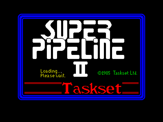 Super Pipeline II — ZX SPECTRUM GAME