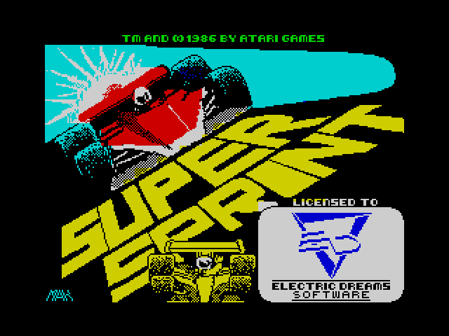 Super Sprint — ZX SPECTRUM GAME