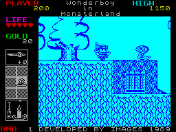 Super Wonder Boy — ZX SPECTRUM GAME
