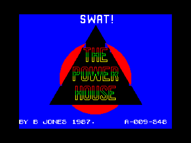 Swat! — ZX SPECTRUM GAME ИГРА