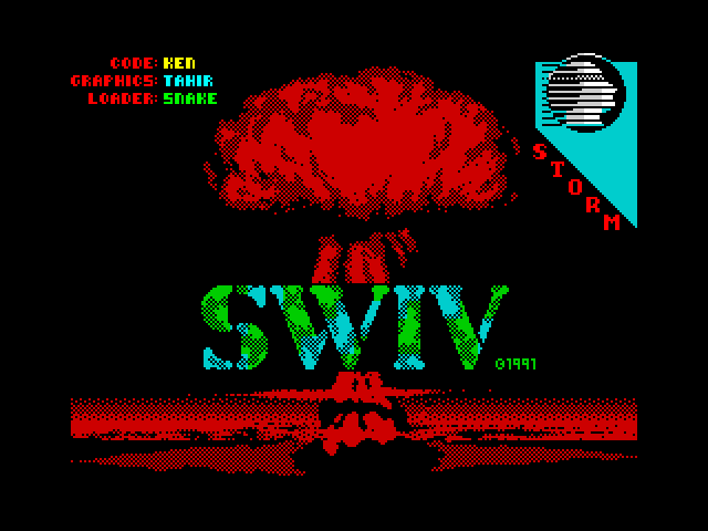 SWIV — ZX SPECTRUM GAME ИГРА