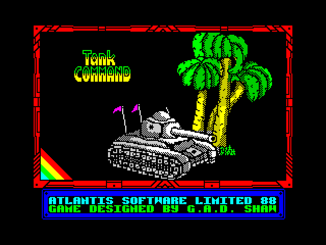 Tank Command — ZX SPECTRUM GAME ИГРА