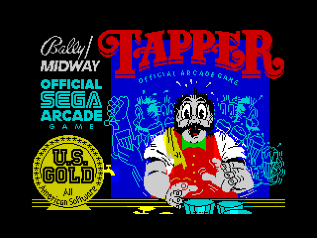 Tapper — ZX SPECTRUM GAME
