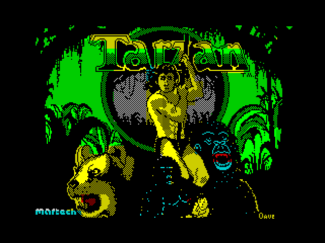 Tarzan — ZX SPECTRUM GAME