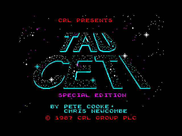 Tau Ceti - The Special Edition — ZX SPECTRUM GAME