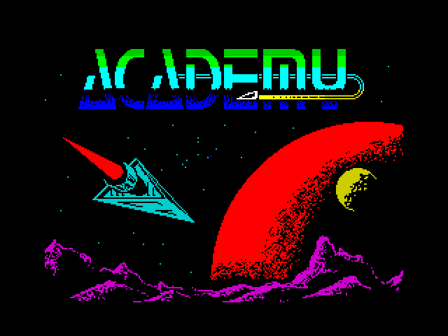 Academy — ZX SPECTRUM GAME ИГРА