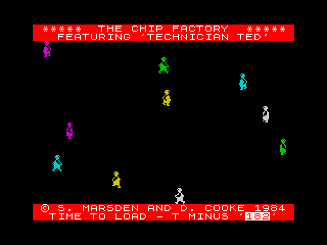 Technician Ted — ZX SPECTRUM GAME ИГРА