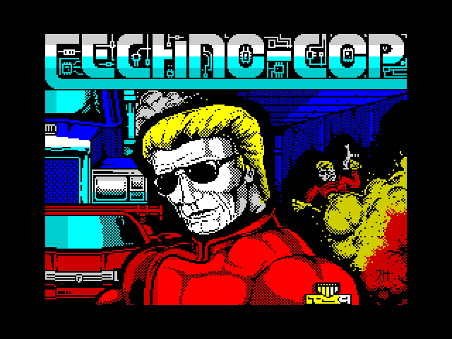 Techno Cop — ZX SPECTRUM GAME ИГРА