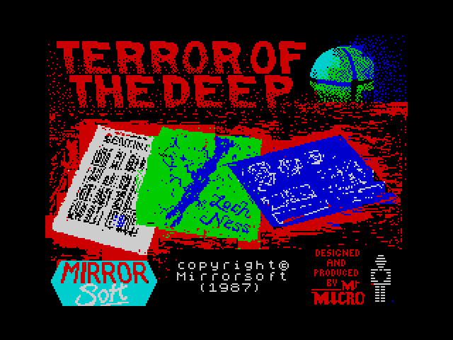 Terror of the Deep — ZX SPECTRUM GAME
