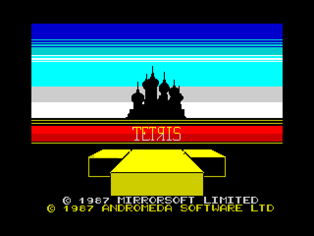 Tetris — ZX SPECTRUM GAME ИГРА