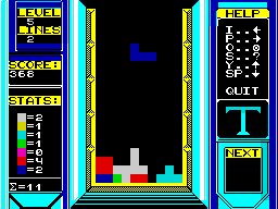 Tetris — ZX SPECTRUM GAME ИГРА