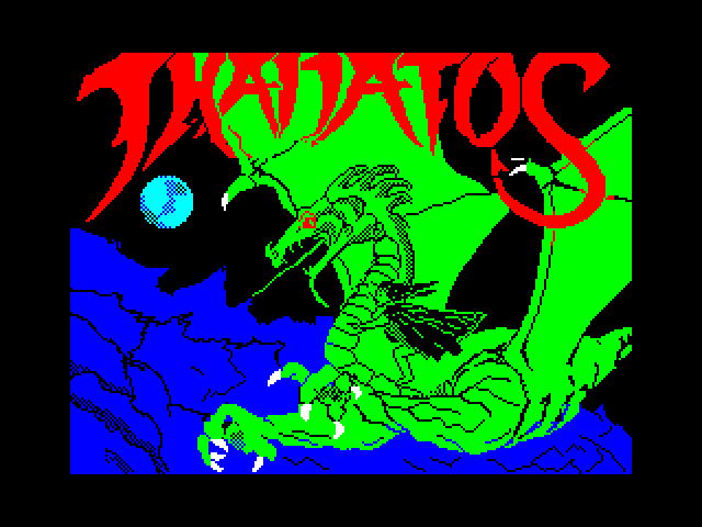 Thanatos — ZX SPECTRUM GAME ИГРА