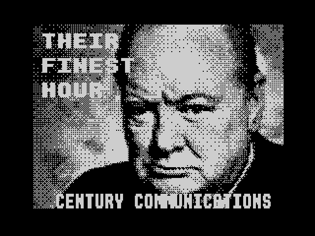 Their Finest Hour — ZX SPECTRUM GAME