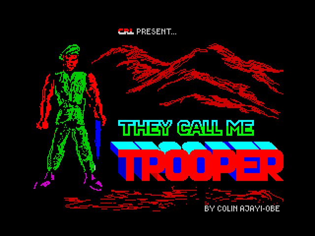 They Call Me Trooper — ZX SPECTRUM GAME ИГРА