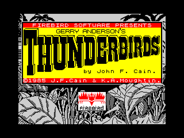 Thunderbirds — ZX SPECTRUM GAME ИГРА