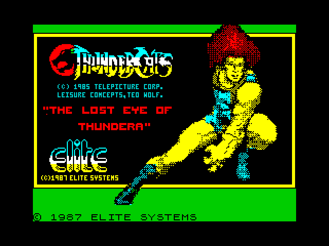 Thundercats — ZX SPECTRUM GAME