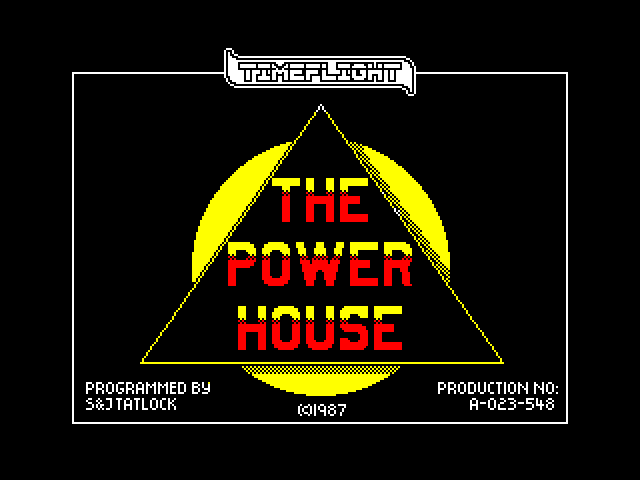 Time Flight — ZX SPECTRUM GAME ИГРА