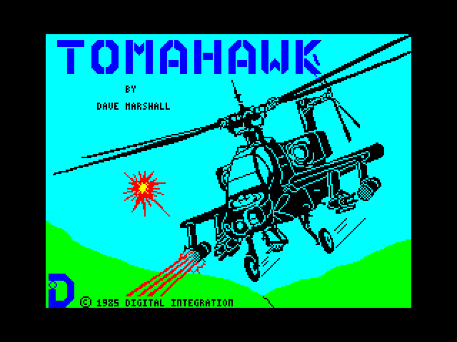 Tomahawk — ZX SPECTRUM GAME