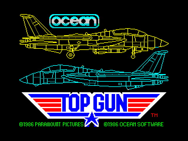 Top Gun — ZX SPECTRUM GAME ИГРА