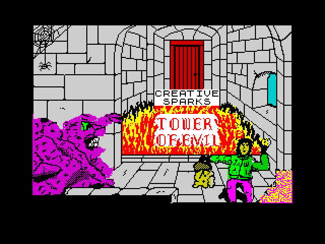Tower of Evil — ZX SPECTRUM GAME ИГРА