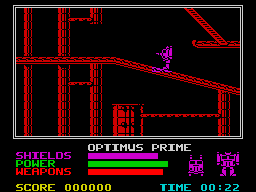 The Transformers — ZX SPECTRUM GAME