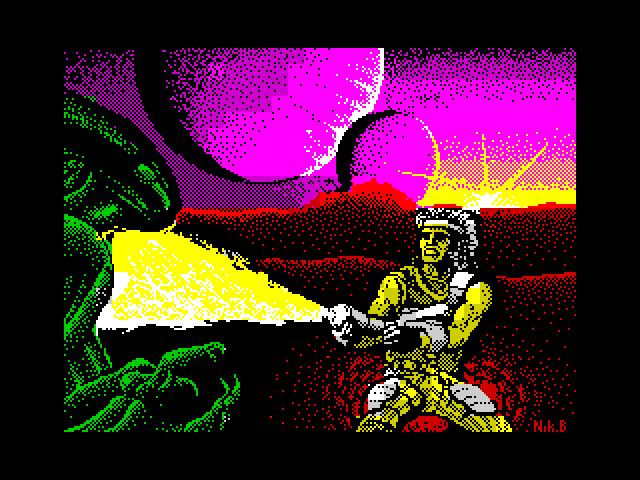 Trantor: The Last Stormtrooper — ZX SPECTRUM GAME