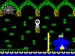 Through the Trap Door — ZX SPECTRUM GAME ИГРА