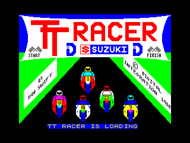 TT Racer — ZX SPECTRUM GAME