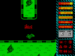 Turbo Kart Racer — ZX SPECTRUM GAME