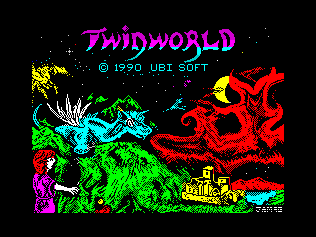Twin World — ZX SPECTRUM GAME ИГРА