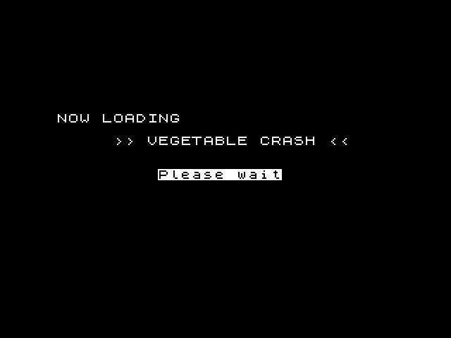 Vegetable Crash — ZX SPECTRUM GAME