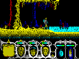 Viaje al Centro de la Tierra — ZX SPECTRUM GAME