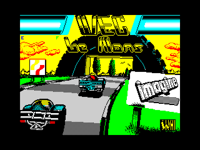 WEC Le Mans — ZX SPECTRUM GAME ИГРА