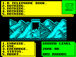 THING — ZX SPECTRUM GAME ИГРА