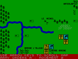 Wellington at Waterloo — ZX SPECTRUM GAME ИГРА