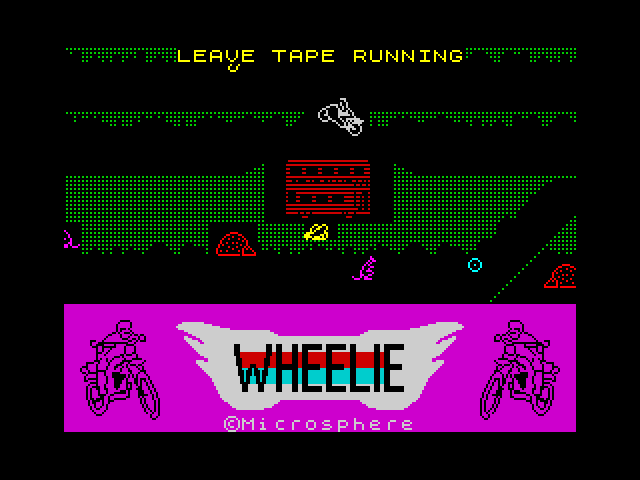 Wheelie — ZX SPECTRUM GAME