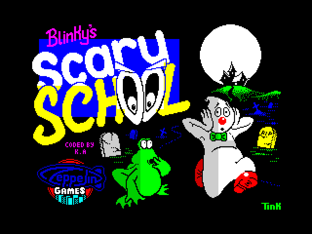 Blinkys Scary School — ZX SPECTRUM GAME ИГРА