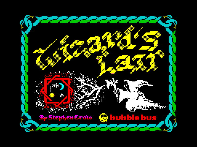 Wizard's Lair — ZX SPECTRUM GAME