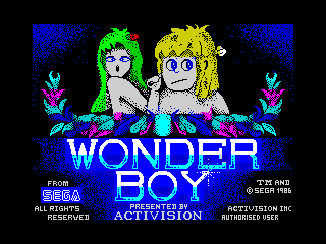 Wonder Boy — ZX SPECTRUM GAME ИГРА