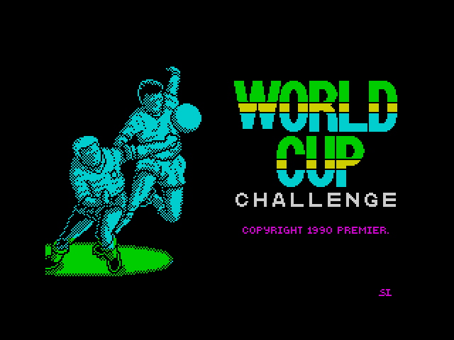 World Cup Challenge — ZX SPECTRUM GAME ИГРА