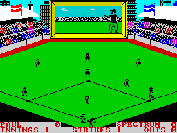 World Series Baseball — ZX SPECTRUM GAME ИГРА