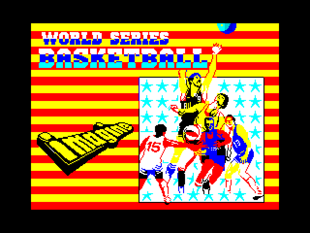World Series Basketball — ZX SPECTRUM GAME