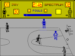World Series Basketball — ZX SPECTRUM GAME